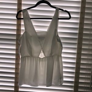 Zara cut out top!